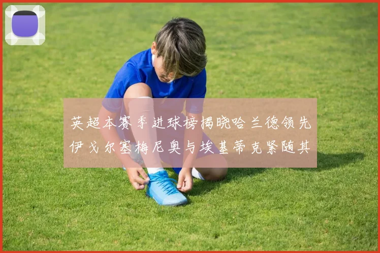 英超本赛季进球榜揭晓哈兰德领先伊戈尔塞梅尼奥与埃基蒂克紧随其后